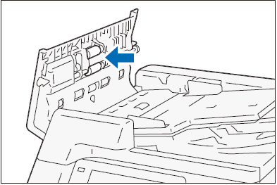 Clean document feeder rollers